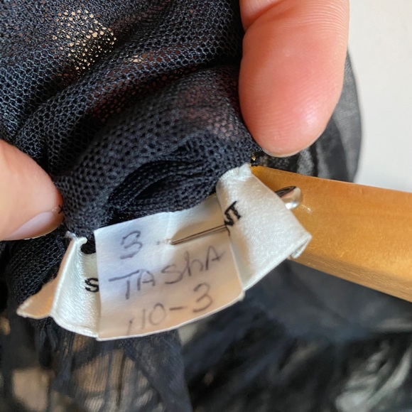 Screen Worn in Power Book II Ghost Saint Laurent Paris Sheer Turtleneck Blouse - Picture 4 of 10